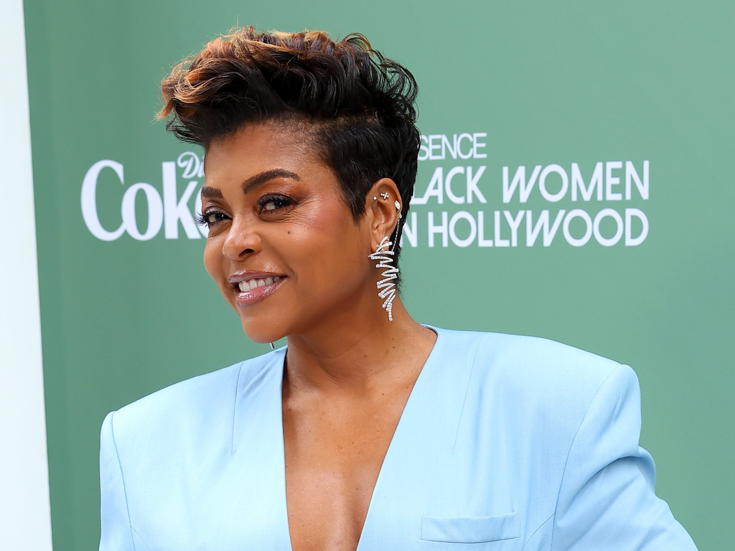 Taraji P. Henson Rocks Windswept Pompadour At ESSENCE’s Black Women In Hollywood Awards
