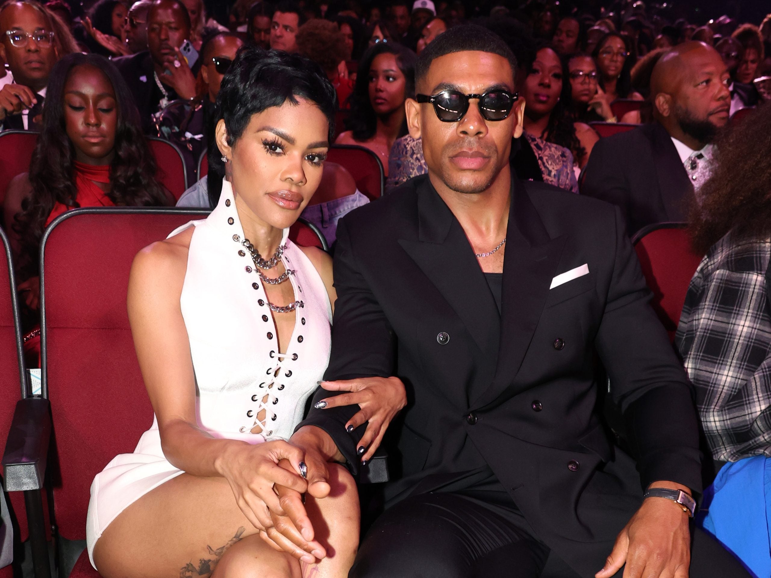 Teyana Taylor Says Aaron Pierre Handles Her Delicately, 'Like A Cup Of Tea'