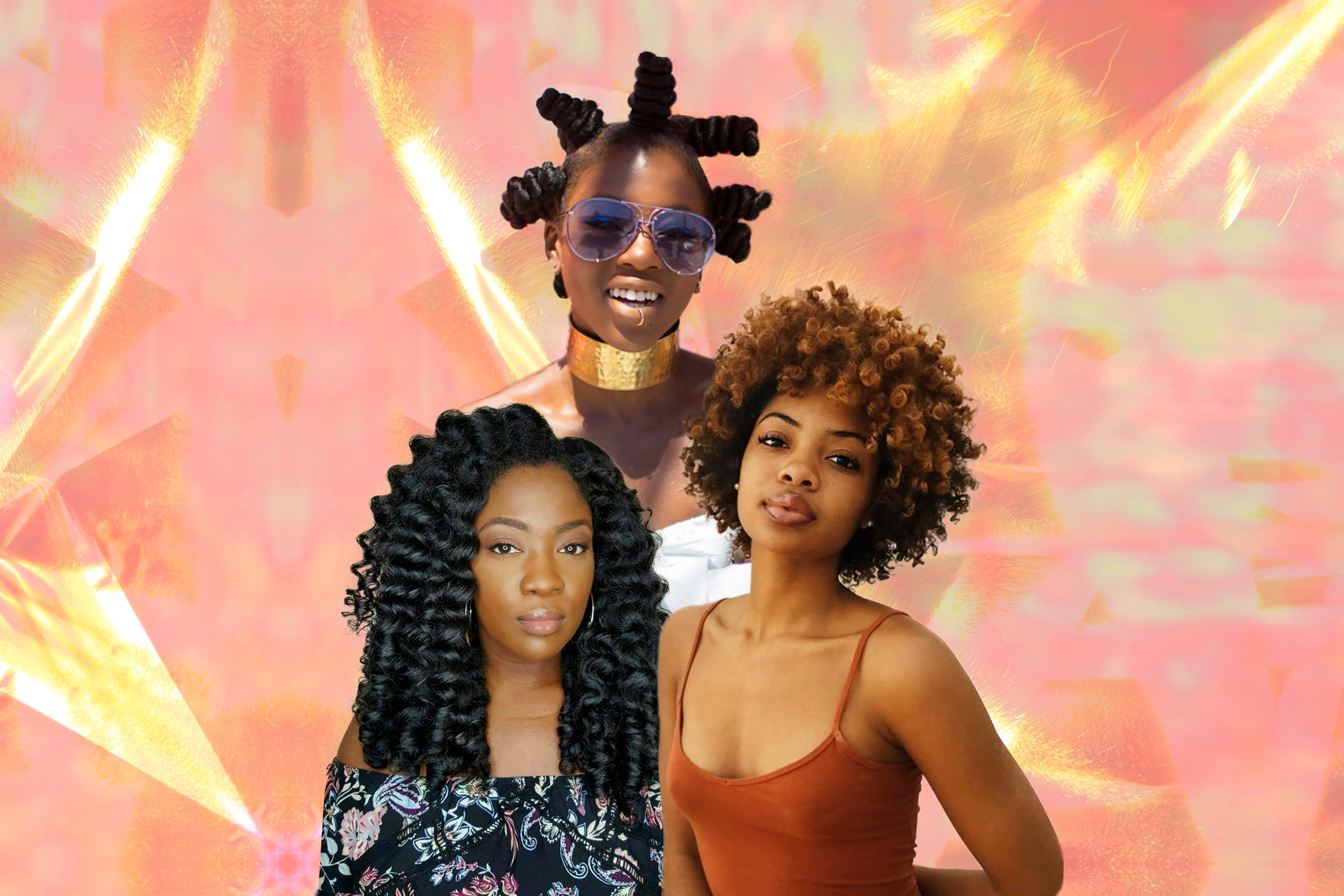 These Insta-Beauties Are Slaying In Heat-Free Hairstyles
